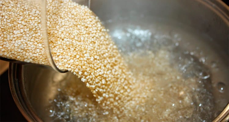 tiempo coccion quinoa